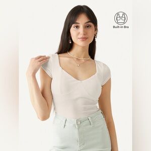 Plantive® Sweetheart Brami Top
Gardenia / XL